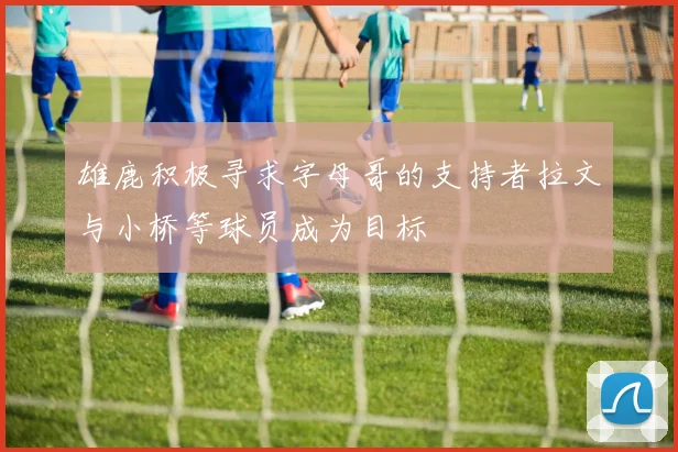 雄鹿积极寻求字母哥的支持者拉文与小桥等球员成为目标